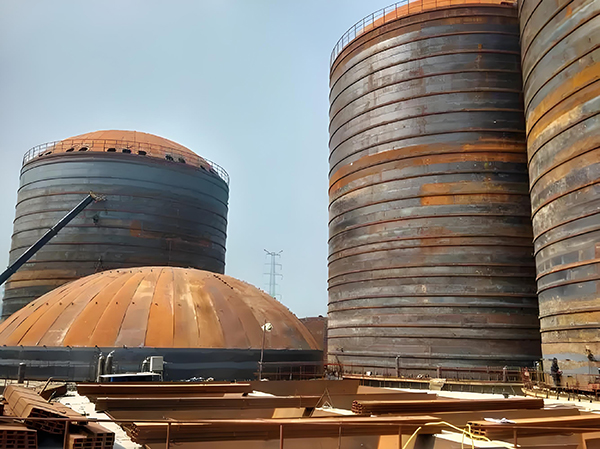 双江焦粉钢板仓